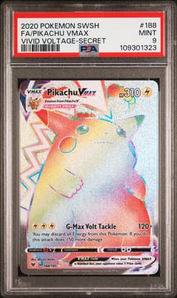 2020 #188 Full Art/Pikachu Vmax