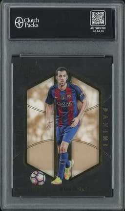 2016-17 Panini Black Gold Sergio Busquets #81