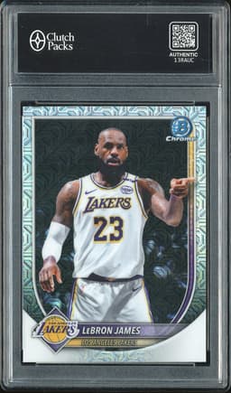 2025 Bowman Chrome LeBron James #BCV-121 Mojo
