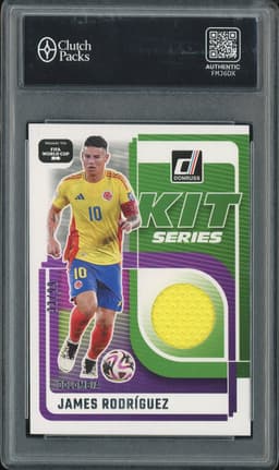 2025 Panini Donruss Road to FIFA World Cup 26 Kit Series James Rodríguez #KS-JR /99