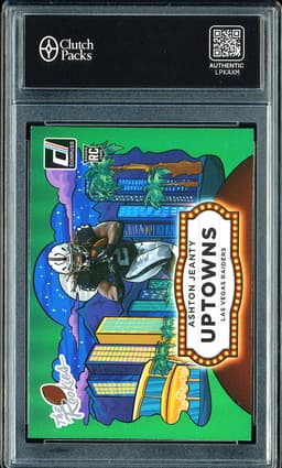 2025 Donruss Uptowns Ashton Jeanty #TRU-10 Green