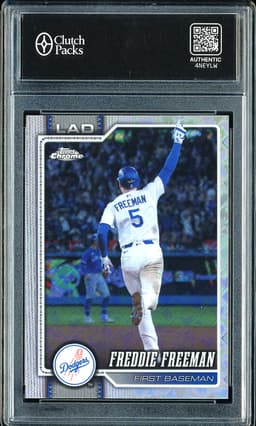 Freddie Freeman [Image Variation] #159 2026 Topps Chrome LogoFractor