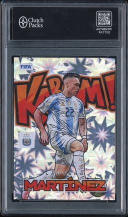 2024-25 Panini Donruss Soccer Kaboom! Lautaro Martinez #12