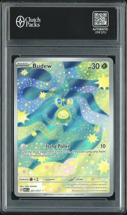 2026 Pokemon Ascended Heroes Budew #221/217 Illustration Rare