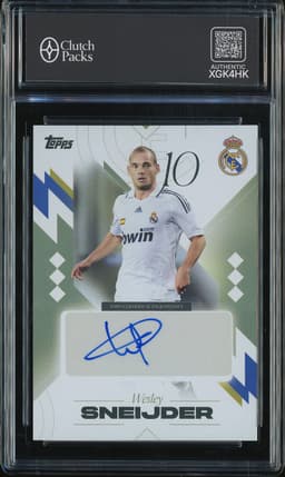 2025 Topps FC Los Blancos Autograph Wesley Sneijder #LB-WS