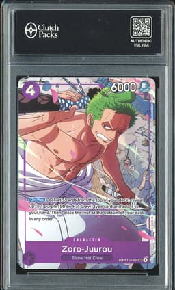 One Piece Zoro-Juurou #ST18-004 Starter Deck 3D2Y TR SR