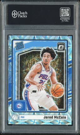 2024-25 Donruss Optic Rated Rookie Jared McCain #270 Premium Box Set /249