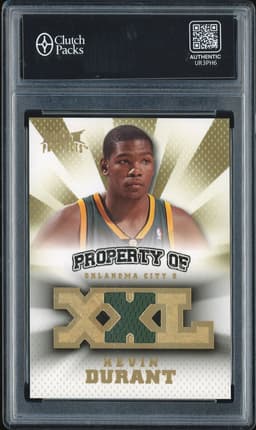 2008-09 Fleer Hot Prospects Property Of Kevin Durant #PO-KD /199