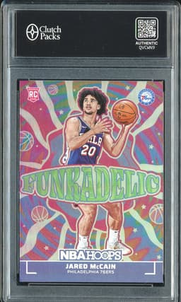 2024 Panini Hoops Funkadelic Jared McCain #17