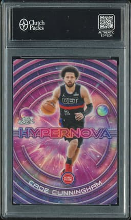2026 Topps Chrome Hypernova Cade Cunningham #HN-13