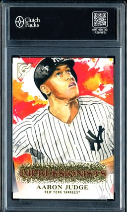2018 Topps Gallery Impressionists Aaron Judge #I-24