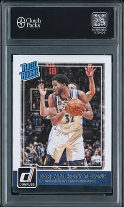 2015-16 Panini Donruss Rated Rookie Karl-Anthony Towns #208