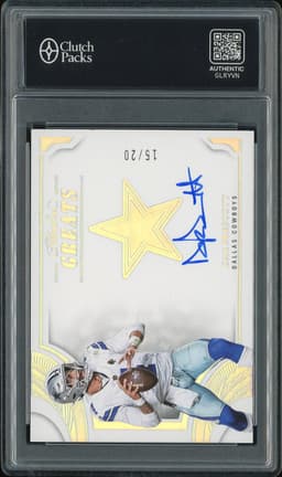 2025 Panini Flawless Greats Dak Prescott #G-DPT Autograph /20