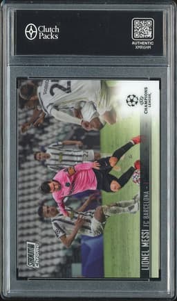 2021 Topps Stadium Club Chrome UEFA Champions League Lionel Messi #1