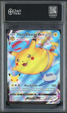 2021 Celebrations Flying Pikachu VMAX #007/025