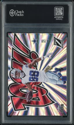 2024 Panini Zenith Zoom! CeeDee Lamb #5 Red /50