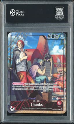 One Piece Shanks #OP09-001 PSA Magazine