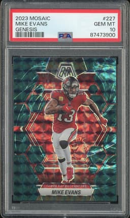 2023 Mosaic Mike Evans #227 Genesis PSA 10
