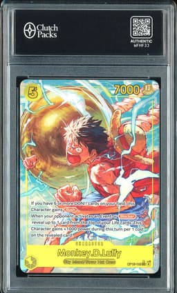 One Piece Monkey.D.Luffy #OP15-119 Adventure on Kami's Island SEC Alternate Art