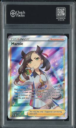 2021 Pokémon Sword & Shield Promo Marnie #SWSH121 Full Art