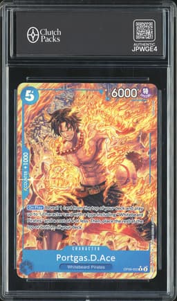 One Piece Portgas.D.Ace #OP08-052 Two Legends R