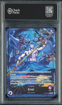One Piece Enel #OP15-058 Adventure on Kami's Island Leader