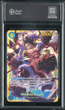 One Piece Monkey.D.Luffy #OP11-118 SEC Alternate Art