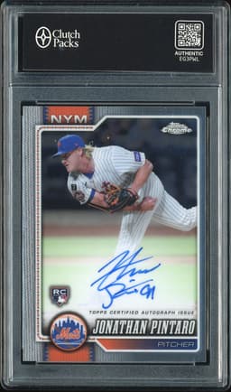 2025 Topps Chrome RA-JPI Jonathan Pintaro #RA-JPI Autograph