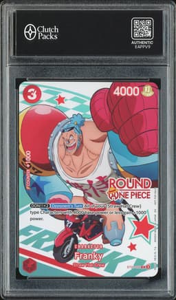 One Piece Franky #ST21-011 Round 1 Promo