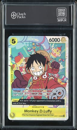 Monkey.D.Luffy #OP07-109 500 Years in the Future Super Rare