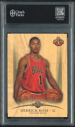 2008 Topps Hardwood Derrick Rose #101 /299