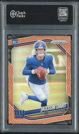 2025 Panini Prizm Jaxson Dart #332 Pigskin /180