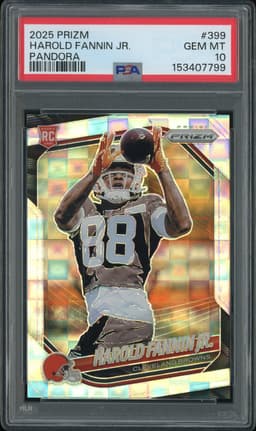 2025 Prizm Harold Fannin Jr. #399 Pandora PSA 10