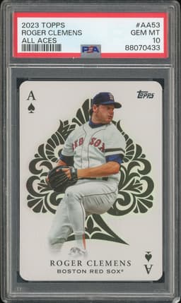 2023 Topps All Aces Roger Clemens #AA53 PSA 10