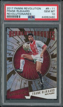 2017 Panini Revolution Revolutionaries Frank Rijkaard #R-11 PSA 10