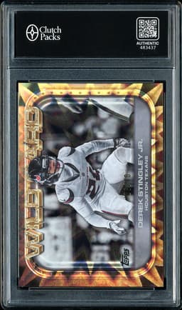 2026 Topps Wild Card Derek Stingley Jr. #WC-17 Gold /10