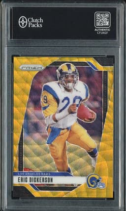 2024 Panini Prizm Eric Dickerson #173 Gold Wave /10
