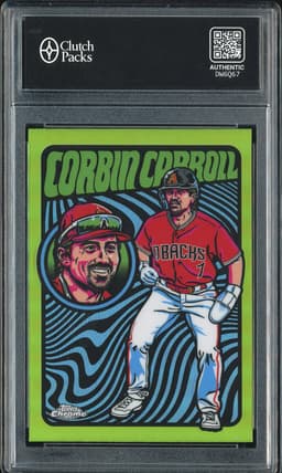 2024 Topps Chrome Ultra Violet All-Stars Corbin Carroll #UV-2