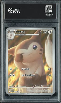 2025 Journey Together Furret #168/159 Illustration Rare
