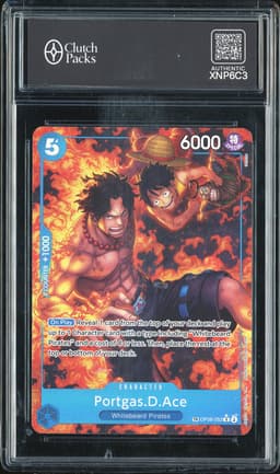 One Piece Portgas.D.Ace #OP08-052 Royal Blood Treasure Rare R