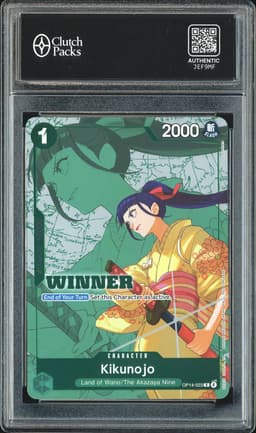 One Piece Kikunojo #OP14-023 Winner Pack 2026