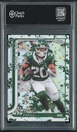 2025 Topps Chrome Breece Hall #238 Team Camo