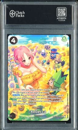 One Piece Rebecca #OP05-091 OP06 Wings of the Captian SP