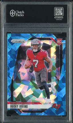 2024 Panini Prizm Bucky Irving #316 Blue Ice /99