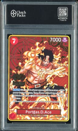 One Piece Portgas.D.Ace #OP02-013 2nd Anniversary Set
