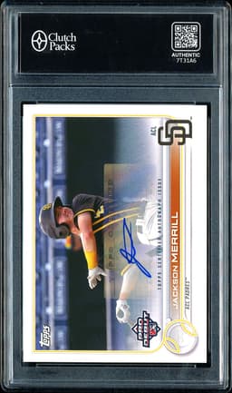 2022 Topps Pro Debut Topps Certified Autograph Issue Jackson Merrill #PD-103 Autograph