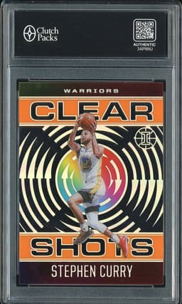 2020 Panini Illusions Clear Shots Stephen Curry #10