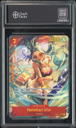 One Piece Nefeltari Vivi #OP04-118 Kingdoms of Intrigue SEC Alternate Art