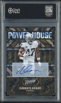 2023 Panini Prestige Power House Davante Adams #PH-4 Xtra Points Autograph