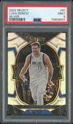 2022 Select Concourse Luka Dončić #51 Silver PSA 9